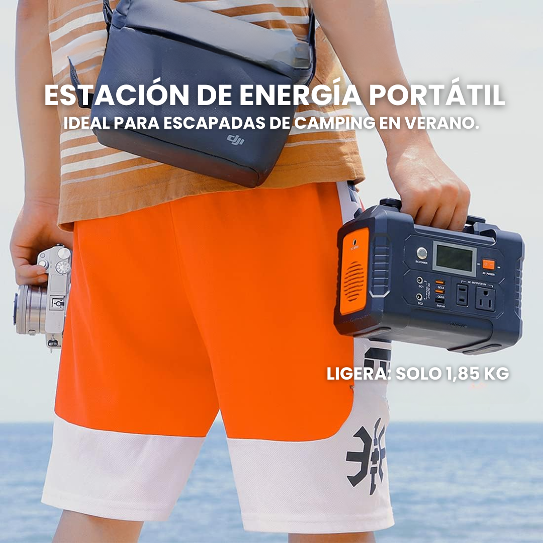 Estación de Energía Portátil E200 | 200 W, 151 Wh/40 800 mAh
