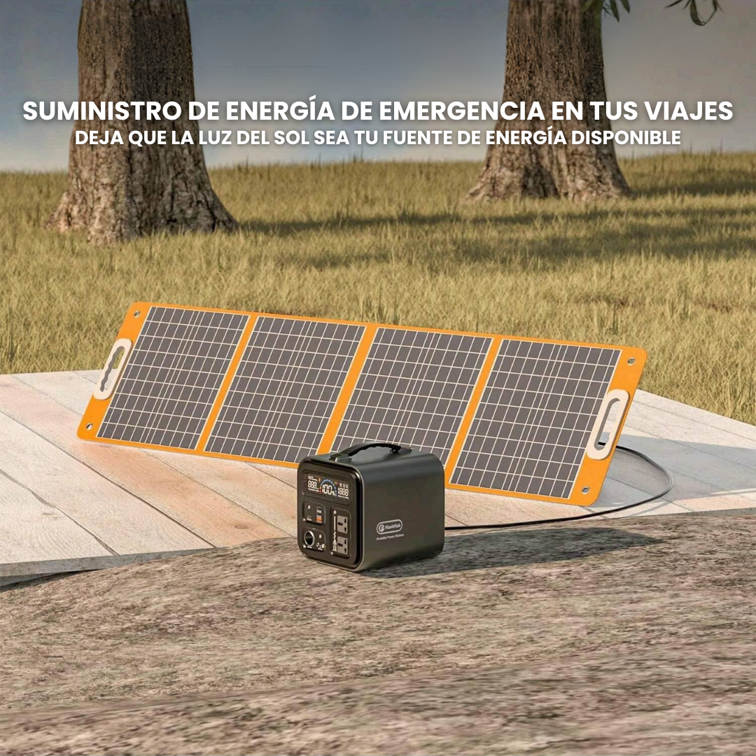 Panel Solar Portátil Plegable TSP100 | 18 V/100 W