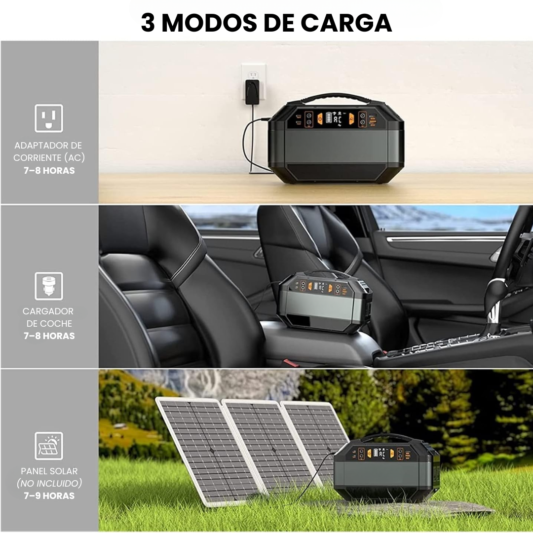 Estación de Energía Portátil P56 de 330 W y 288 Wh