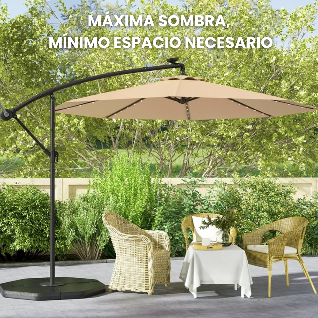 Sombrilla XL con Base incluida