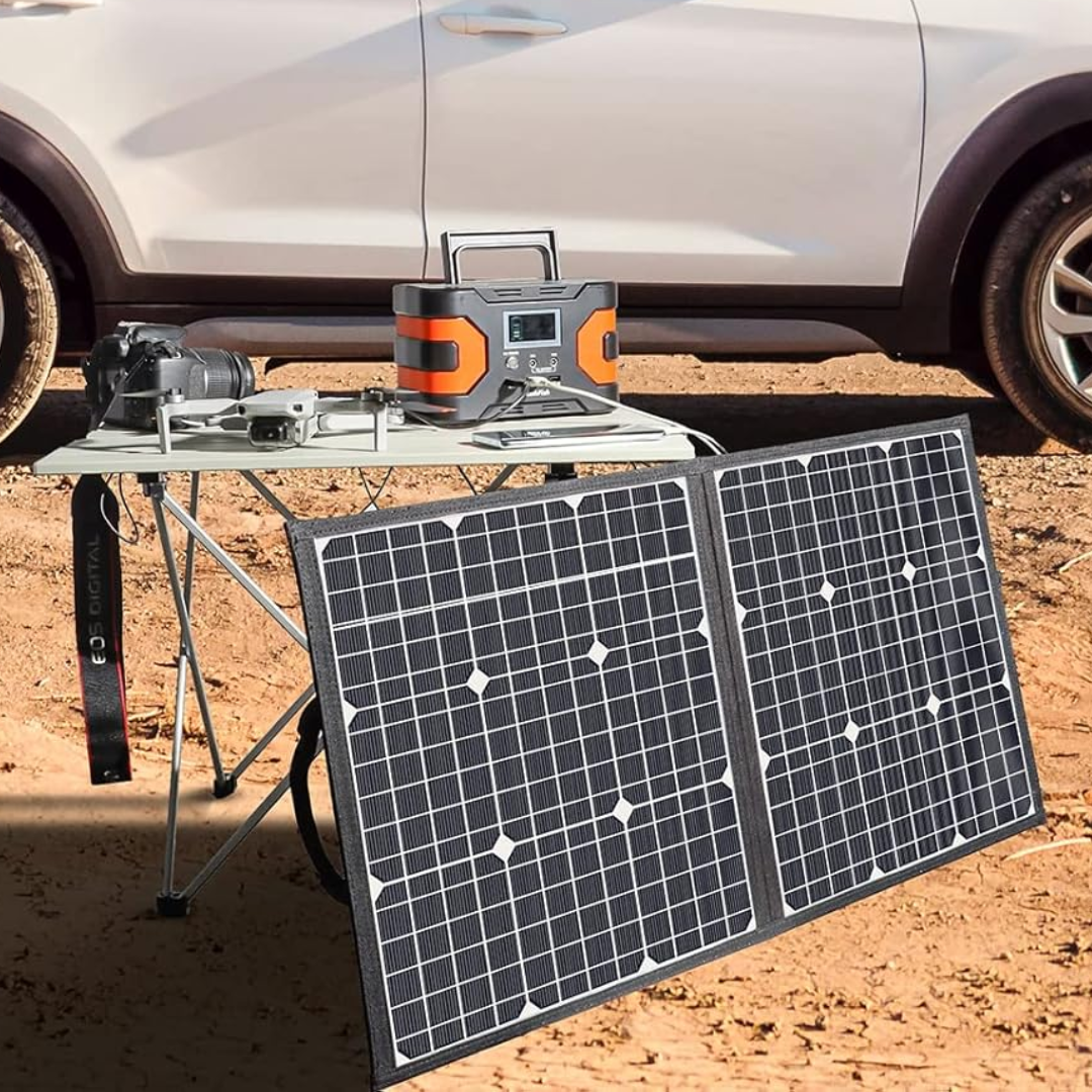 Panel Solar Portátil Plegable SP100 | 18 V/100 W