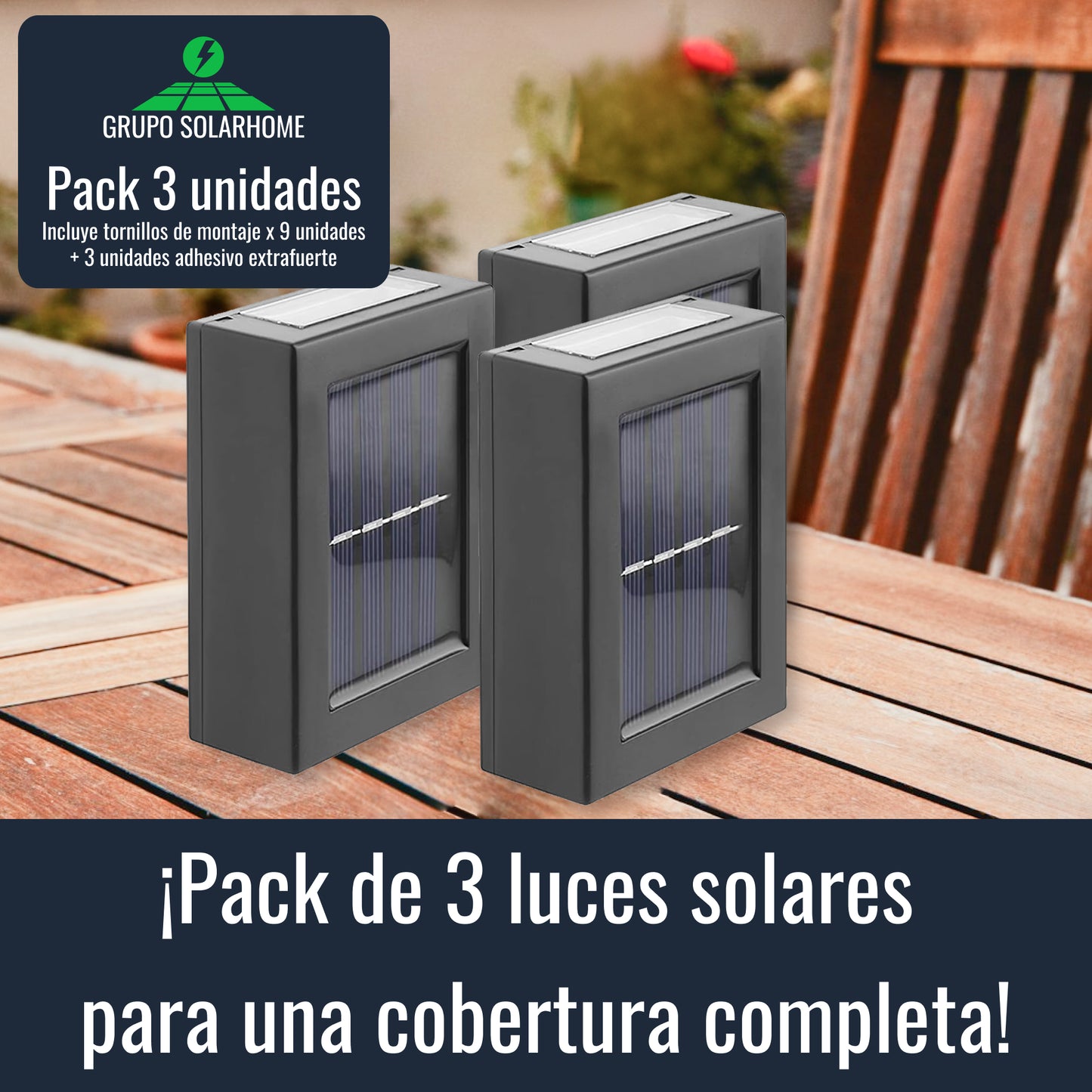 Lámpara Solar Sunny