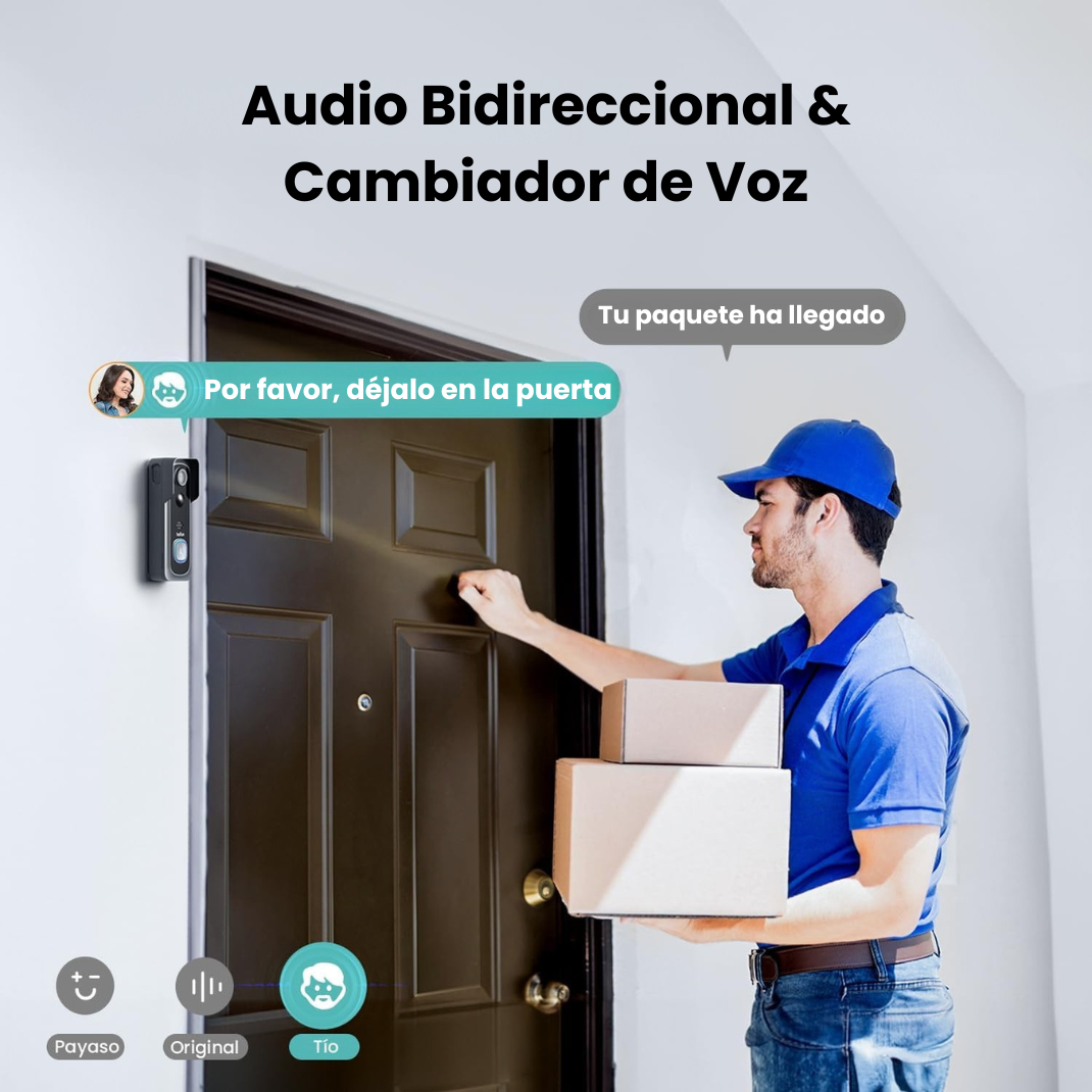 Timbre Inalámbrico con Cámara
