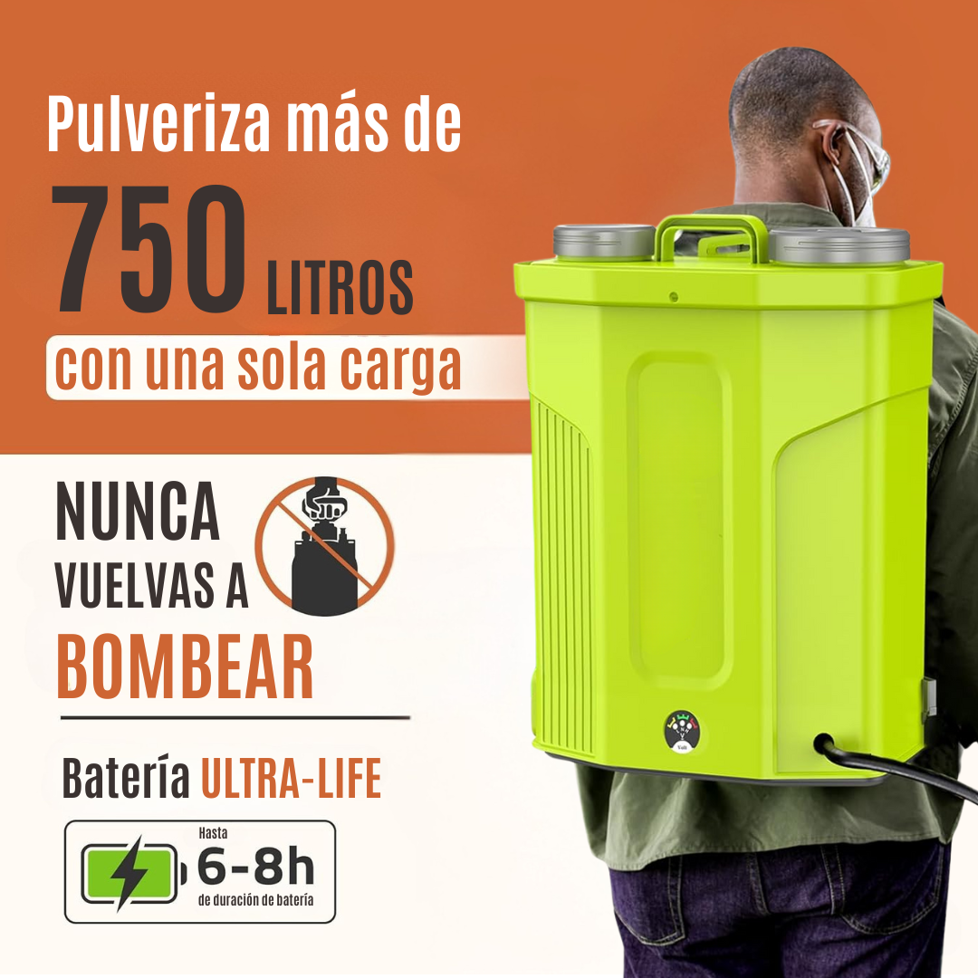 Mochila Pulverizadora a Batería 16L