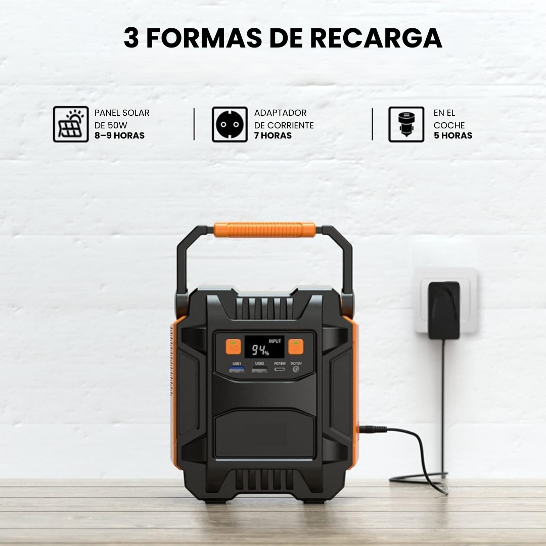 Estación de Energía Portátil A201 | 200 W, 172 Wh/48 000 mAh