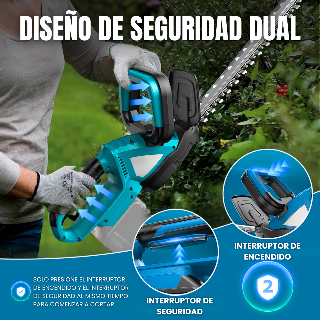 Corta Setos Inalámbrico