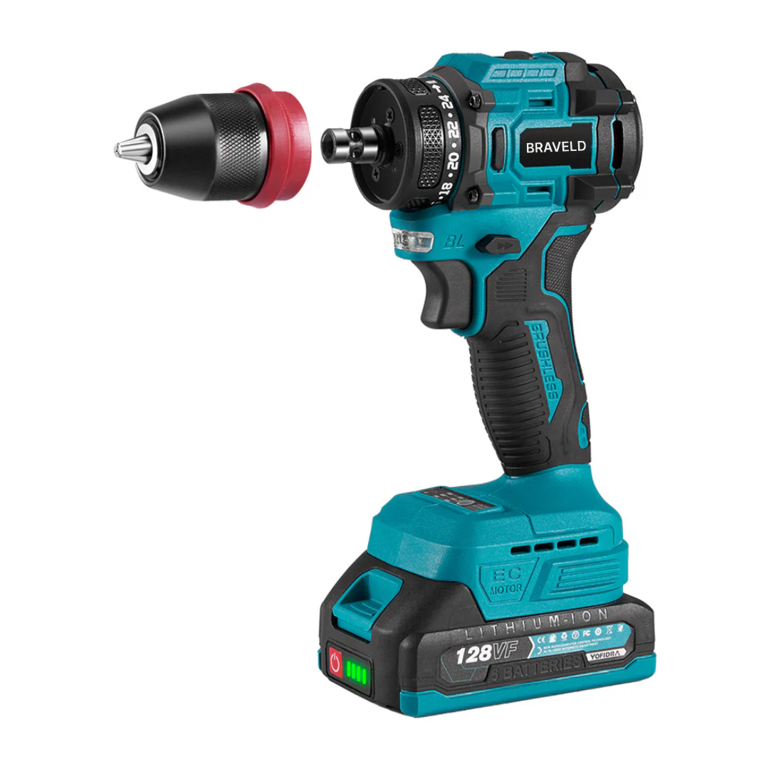Taladro con Percutor Motor Brushless