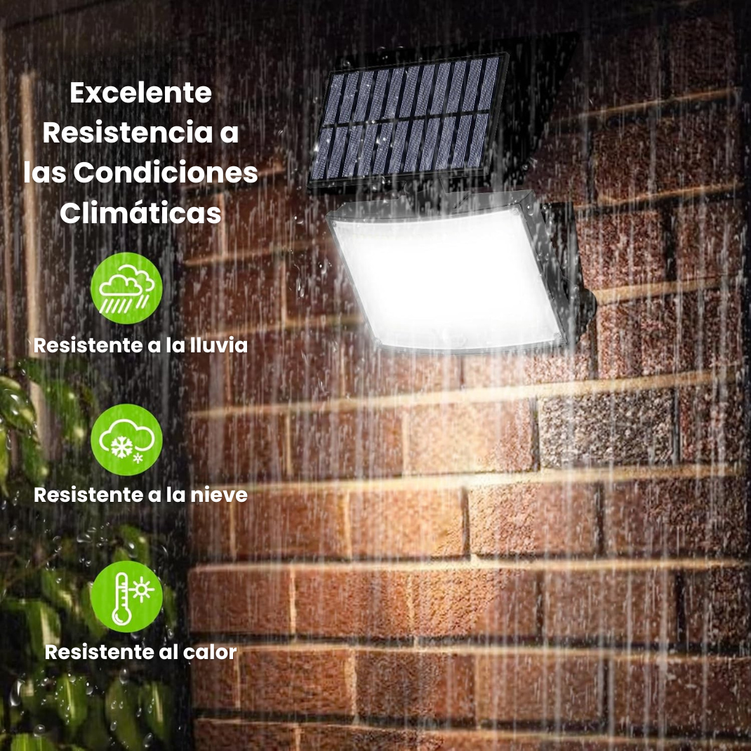 Lámpara Solar para Exteriores con Sensor de Movimiento