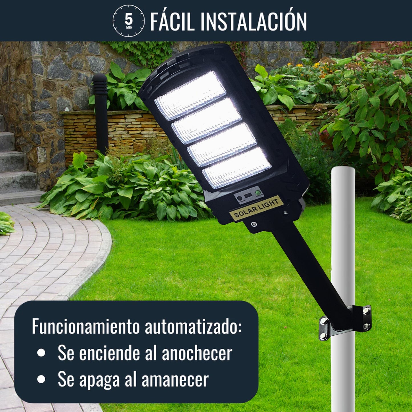 Lámpara Solar Stella