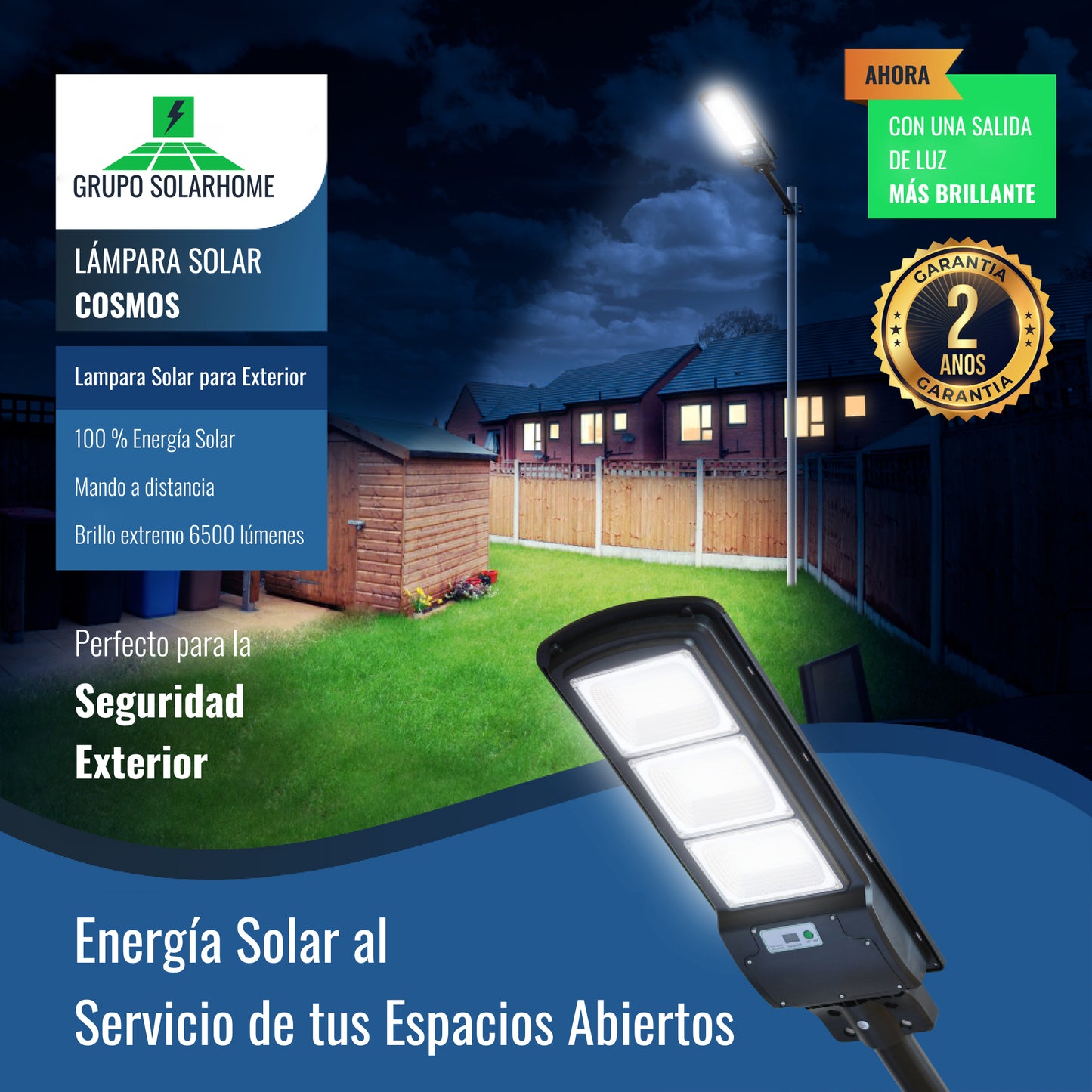 Lámpara Solar Cosmos