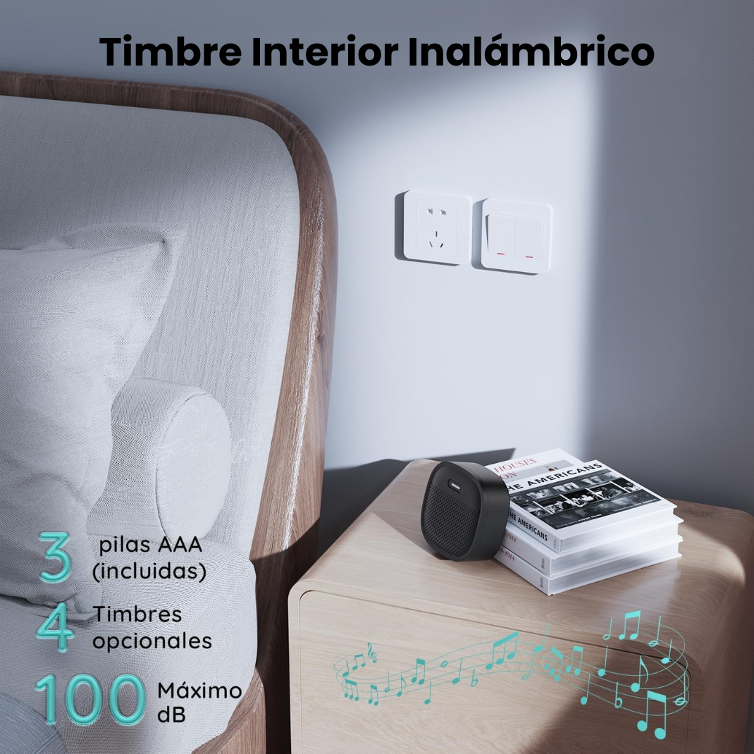 Timbre Inalámbrico con Cámara