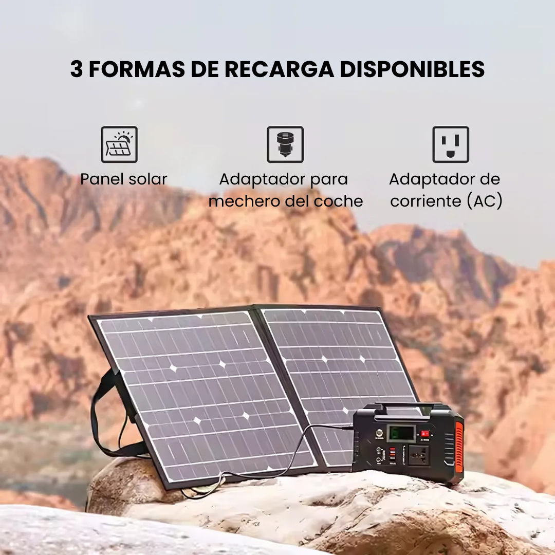 Estación de Energía Portátil E200 | 200 W, 151 Wh/40 800 mAh