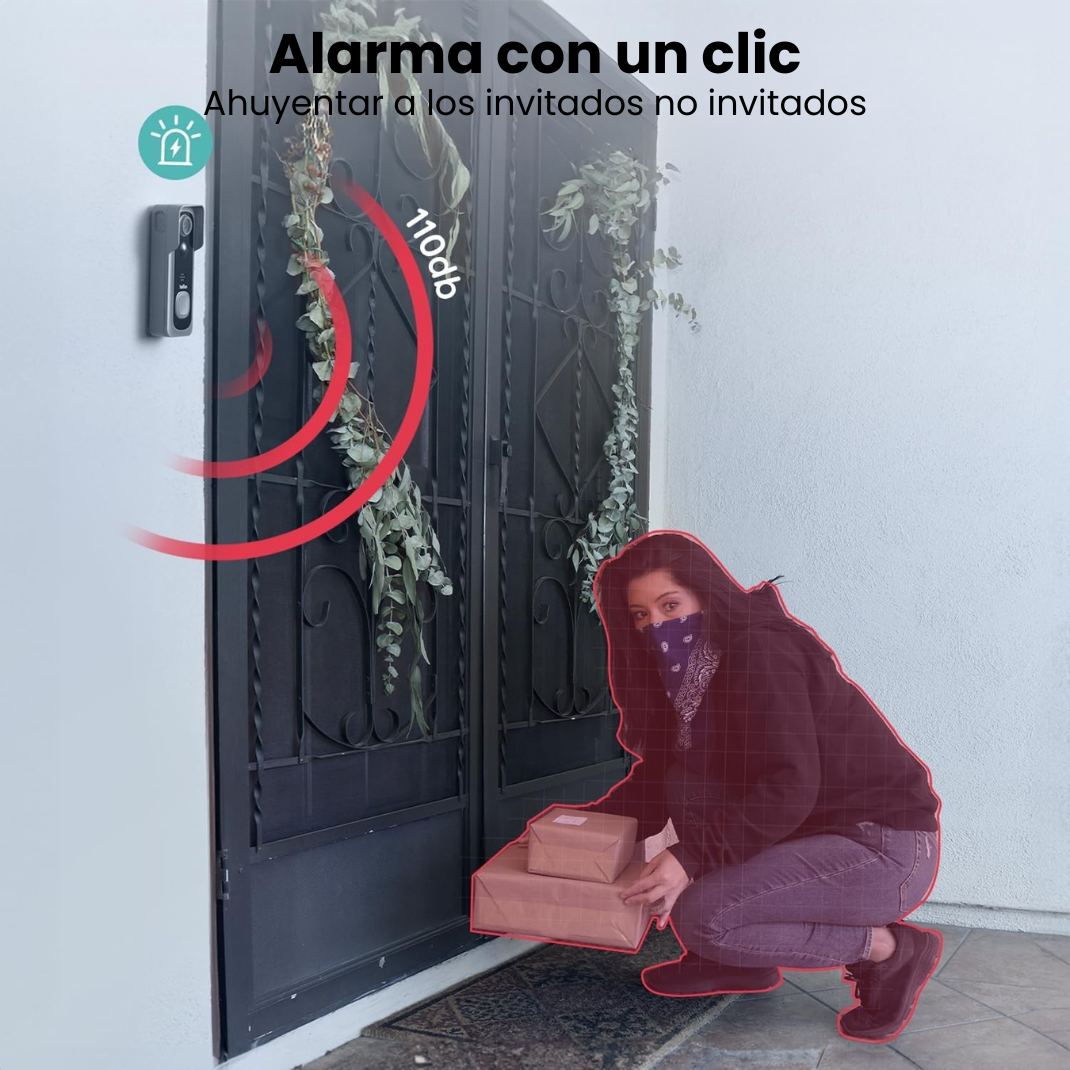 Timbre Inalámbrico con Cámara