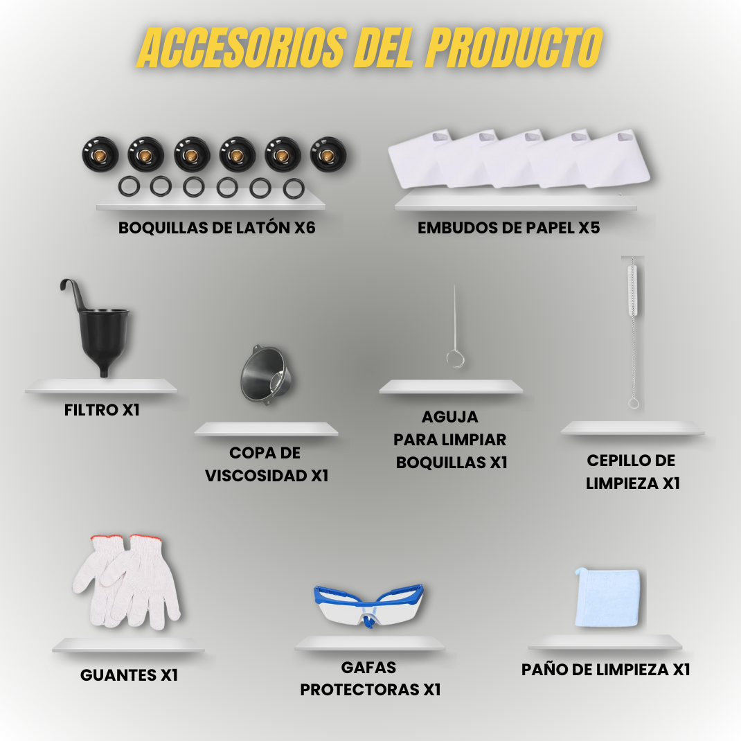 Pistola Pulverizadora de Pintura