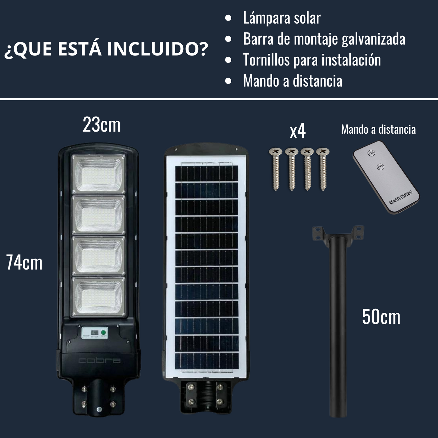 Lámpara Solar Eclipse