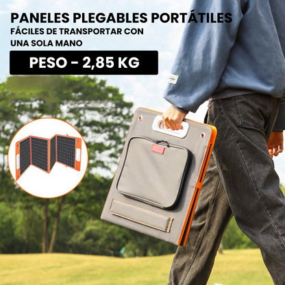 Panel Solar Portátil Plegable TSP100 | 18 V/100 W