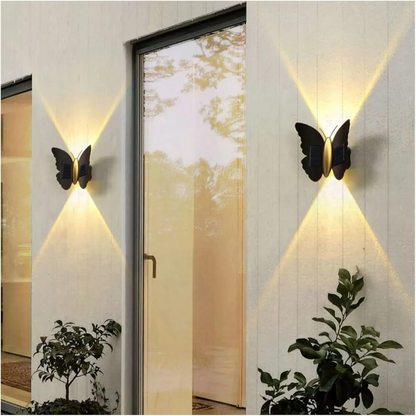 Lámpara Solar Mariposa