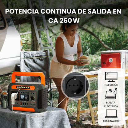 Estación de Energía Portátil P66 | 260 W 288 Wh