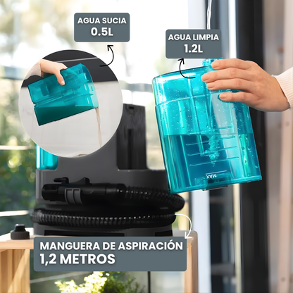 Aspiradora de Tapicerías con Agua