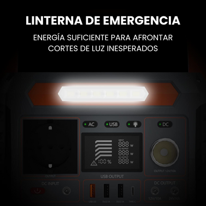 Estación de Energía Portátil P66 | 260 W 288 Wh