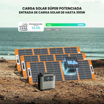 Estación de Energía Portátil P25 Max de 2200 W y 1935 Wh