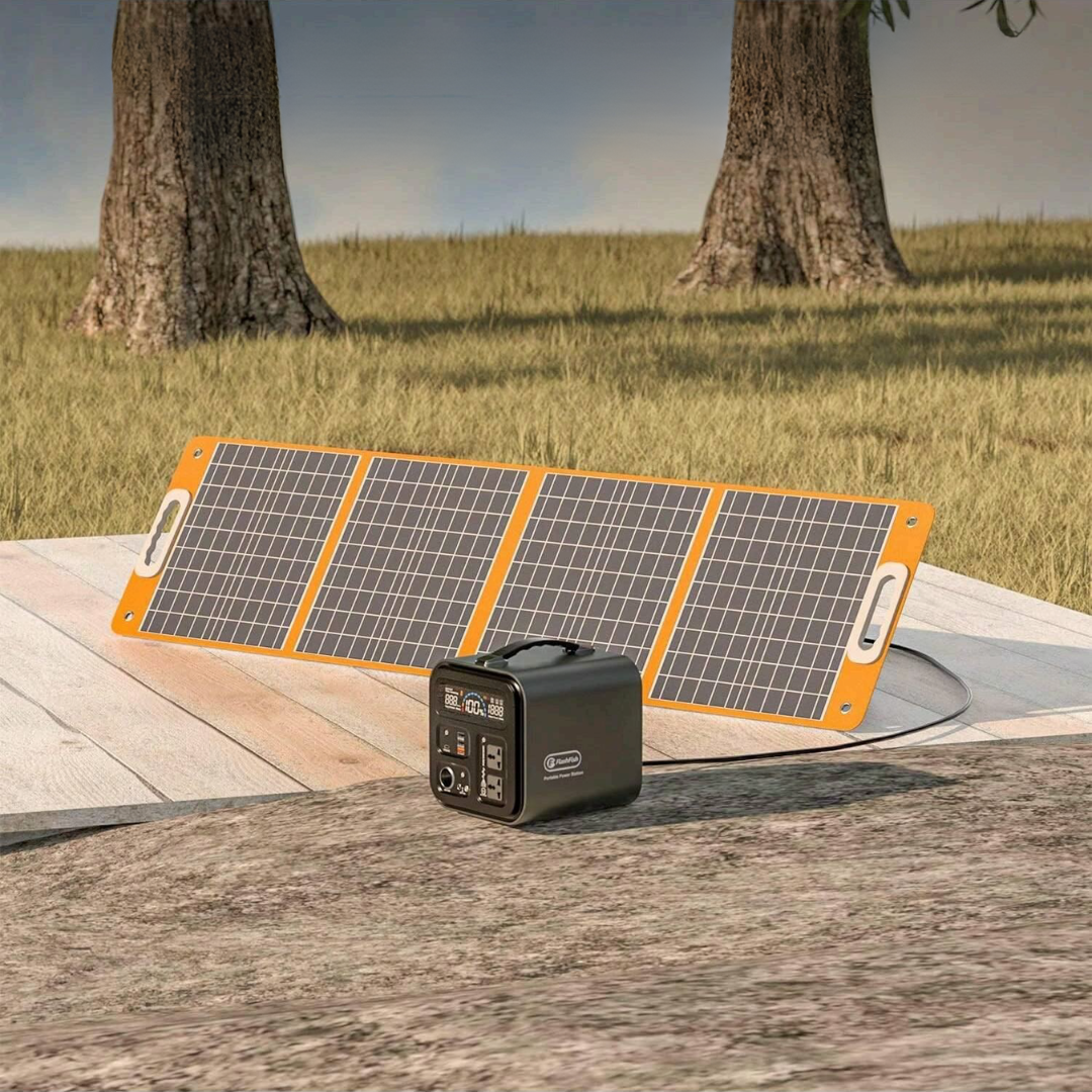 Panel Solar Portátil Plegable TSP100 | 18 V/100 W