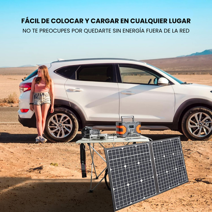 Panel Solar Portátil Plegable SP100 | 18 V/100 W