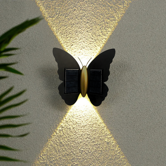 Lámpara Solar Mariposa