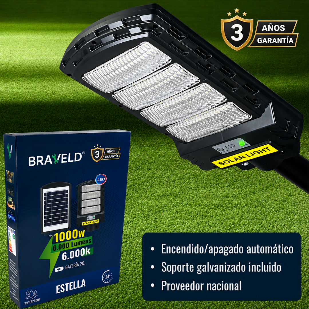 Lámpara Solar Stella