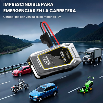 Arrancador para Coches con Compresor de Aire