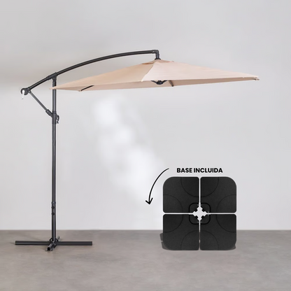 Sombrilla XL con Base incluida