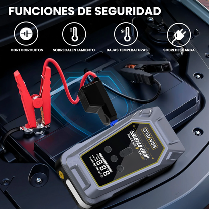 Arrancador para Coches con Compresor de Aire