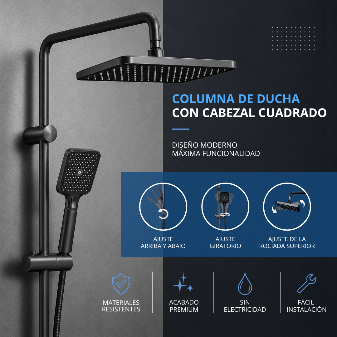 Columna de Ducha Confort 4 Modos