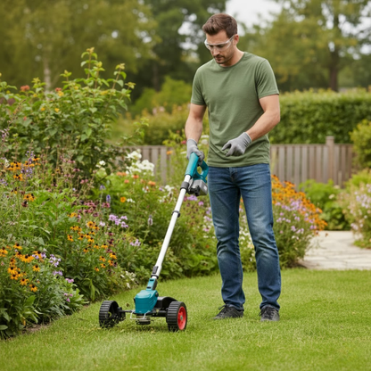 Kit 4 en 1 - Tijera, Mini Motosierra, Desbrozadora y Soplador