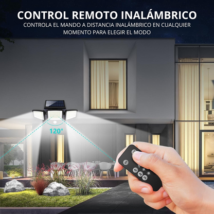 Lámpara Solar Sin Cable Con Sensor de Movimiento