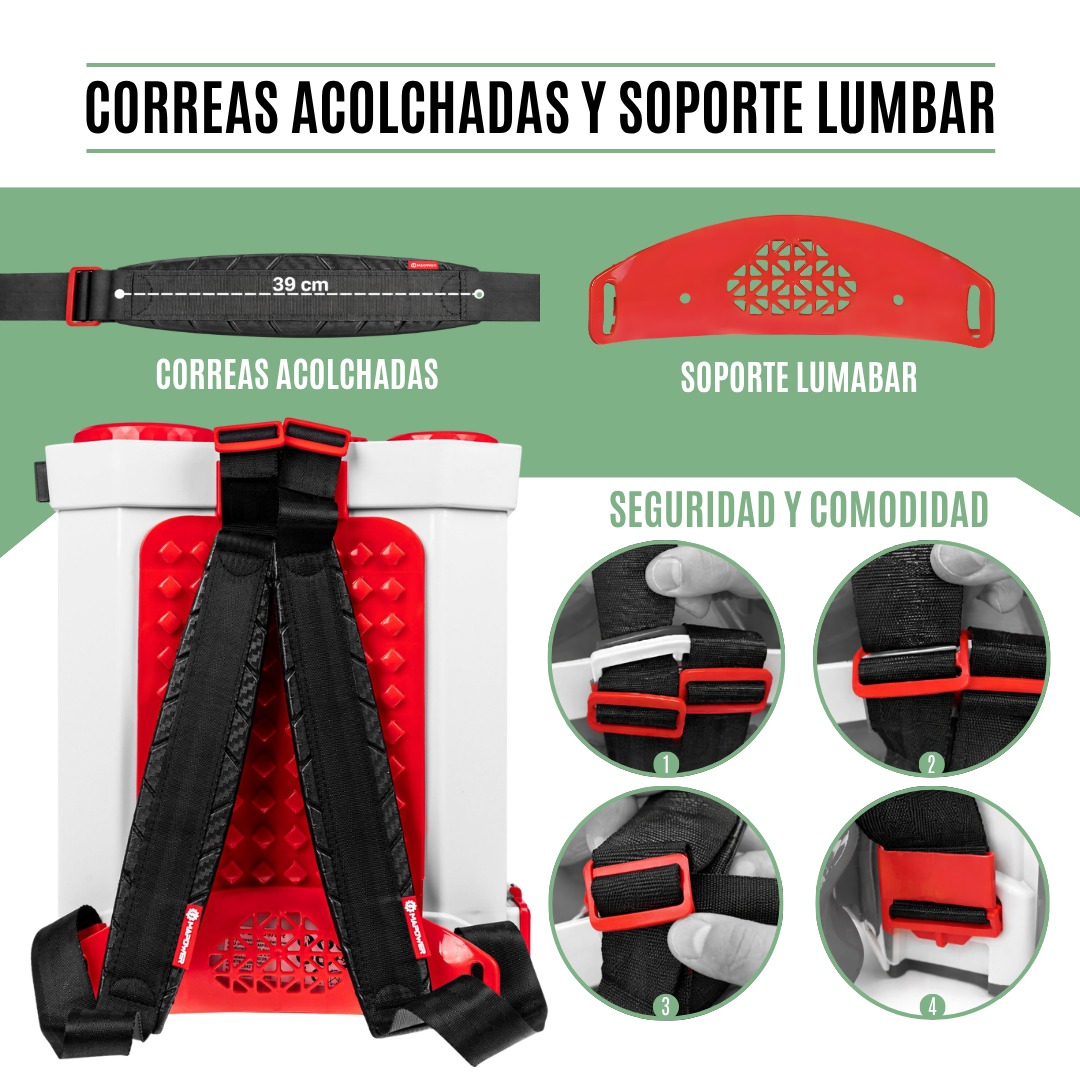 Mochila Pulverizadora a Batería 16L