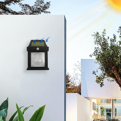Lámpara Solar de Pared con Sensor de Movimiento
