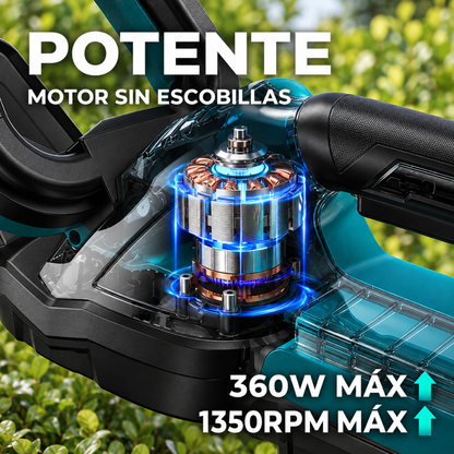 Corta Setos Inalámbrico