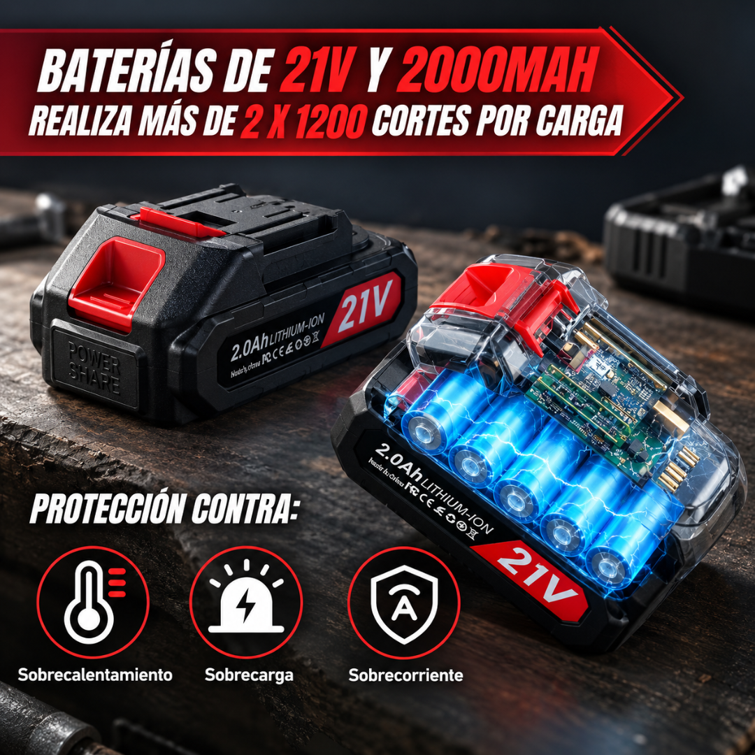 Tijeras de Podar a Batería