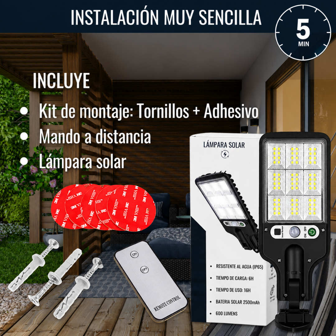 Lámpara Solar