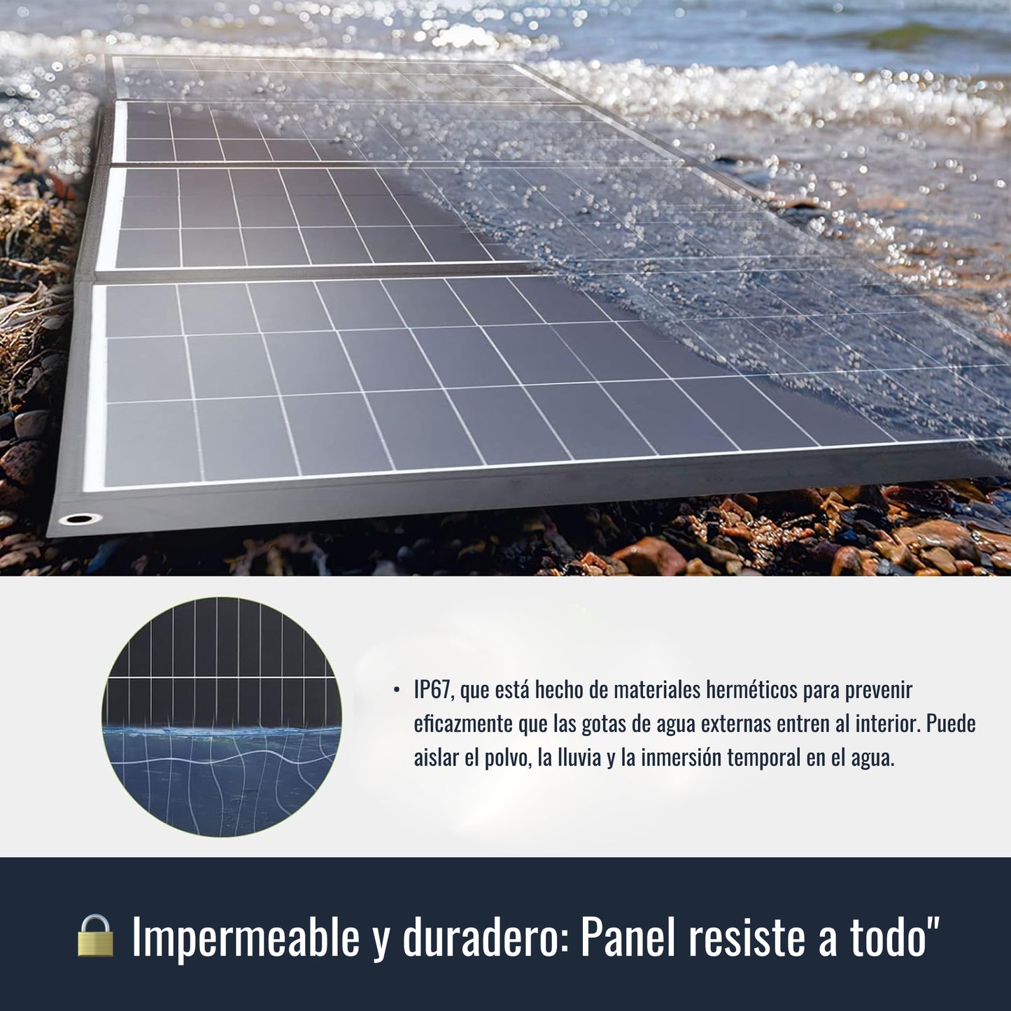 Panel Solar Plegable 300W