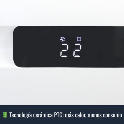 Calefactor Eléctrico Pared