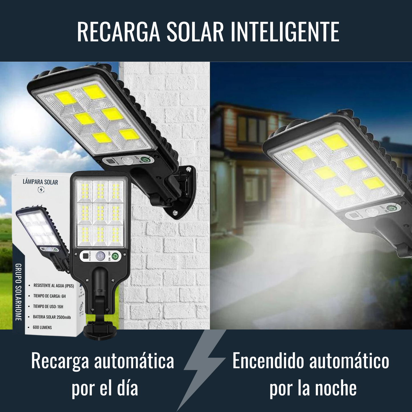 LÁMPARA SOLAR