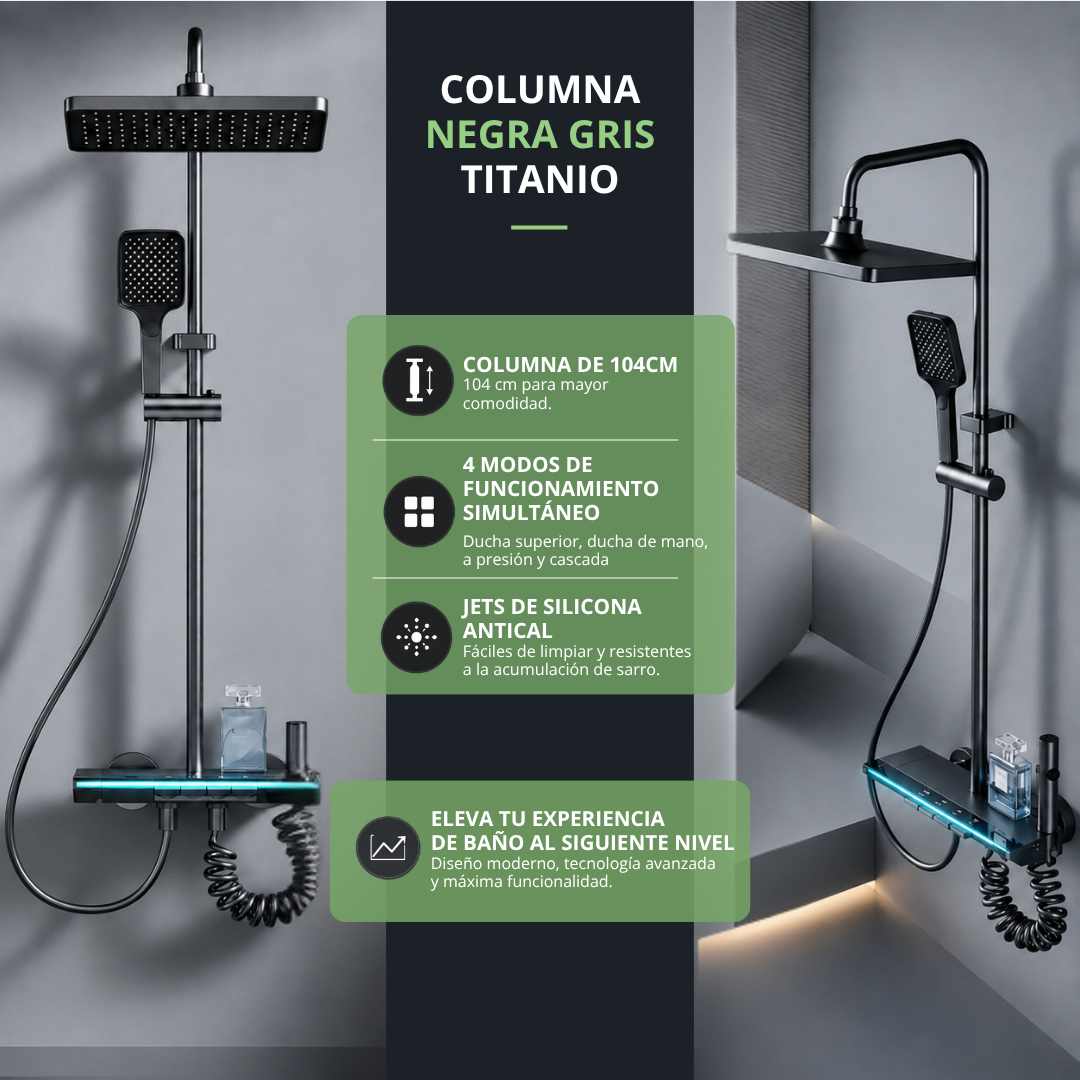 Columna de Ducha Confort 4 Modos