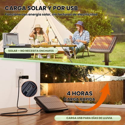 Guirnalda Solar LED de Exterior