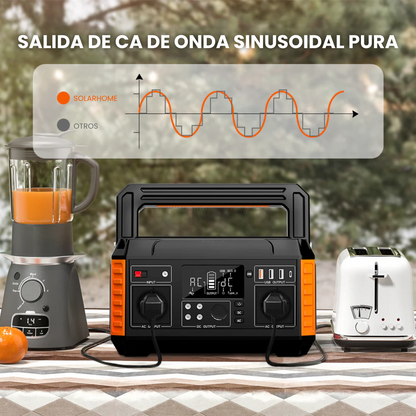 Estación de Energía Portátil P60 | 560 W, 520 Wh
