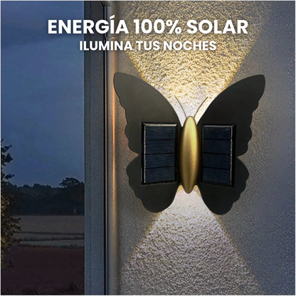 Lámpara Solar Mariposa