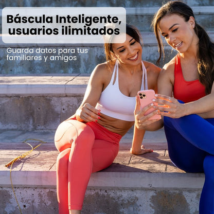 Báscula Inteligente de Peso y Composición Corporal