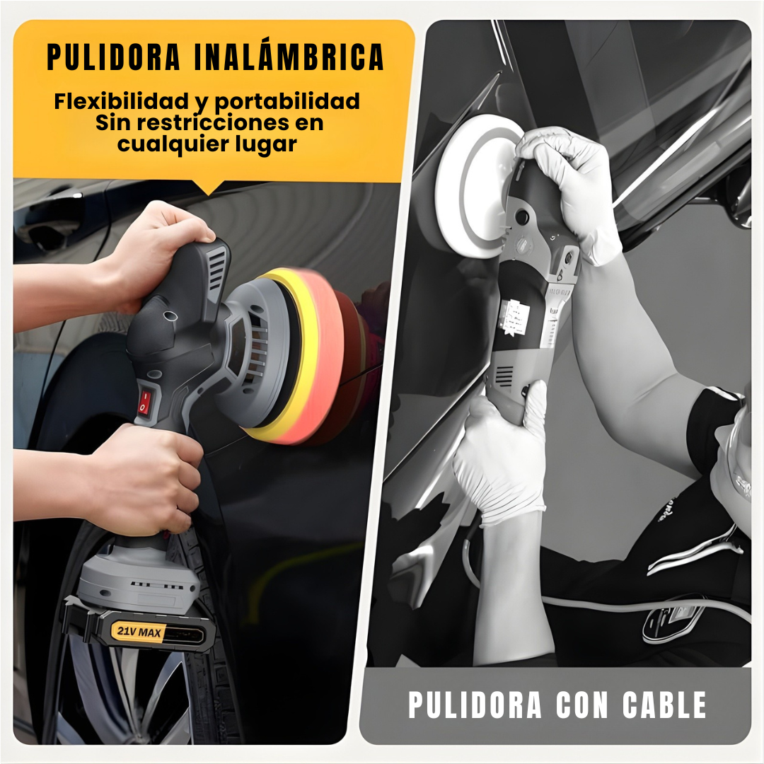 Pulidora a Batería de 6 Velocidades