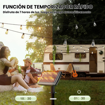 Guirnalda Solar LED de Exterior